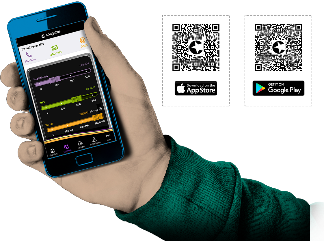 Die congstar App für iOS und Android!