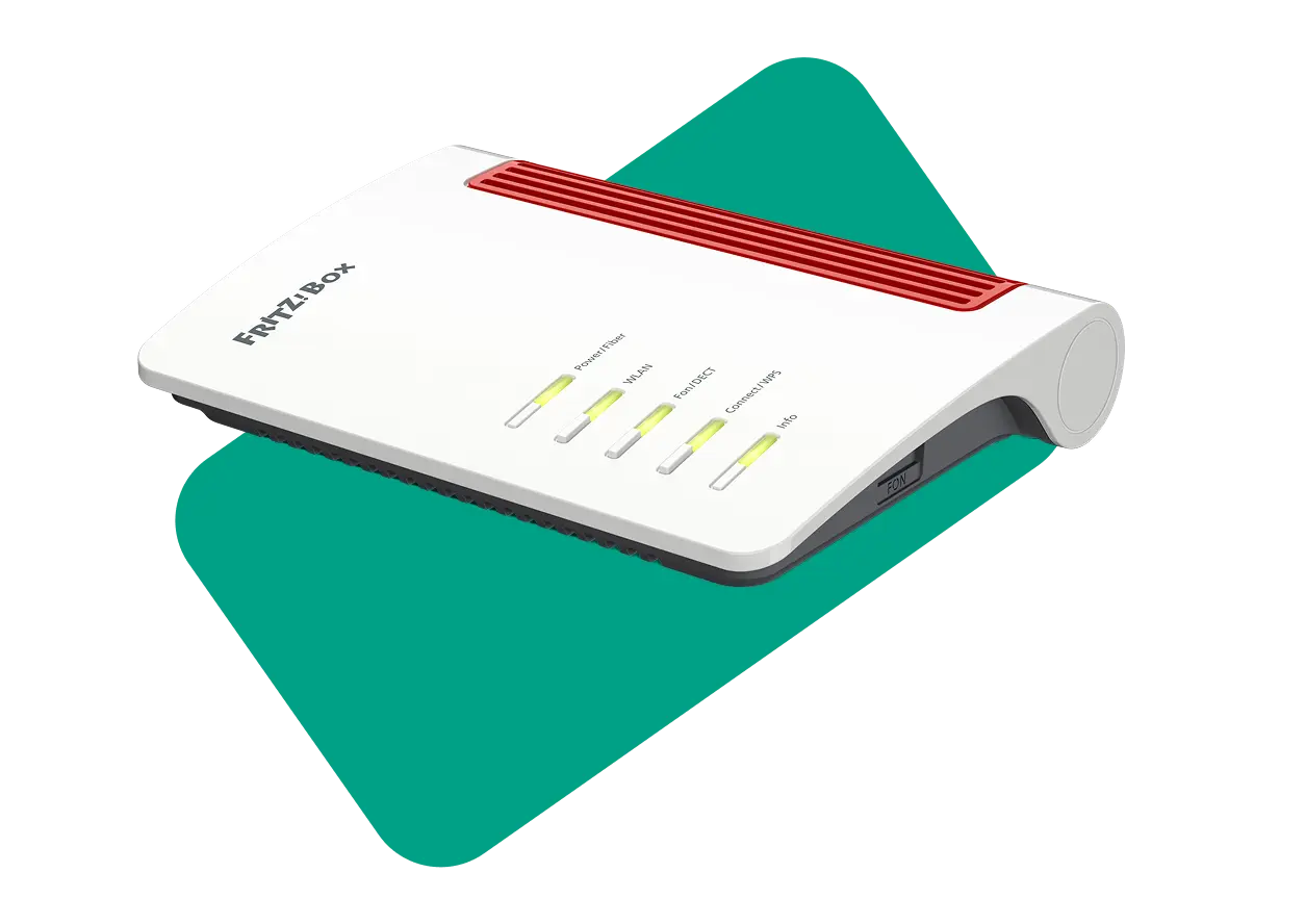 Vorderansicht Fritz!box 5530 AX.