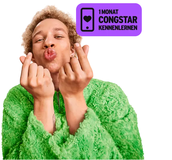 Ein Monat congstar kennenlernen.