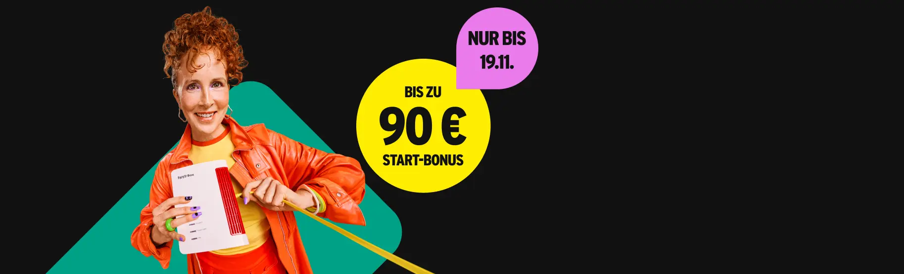 Bis zu 90 € Start-Bonus. Nur bis 19.11.