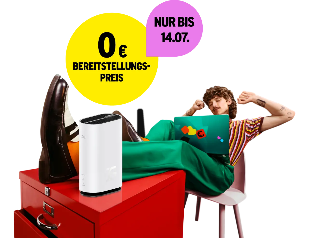 Nur bis 14.07.: 0 € Bereitstellungspreis