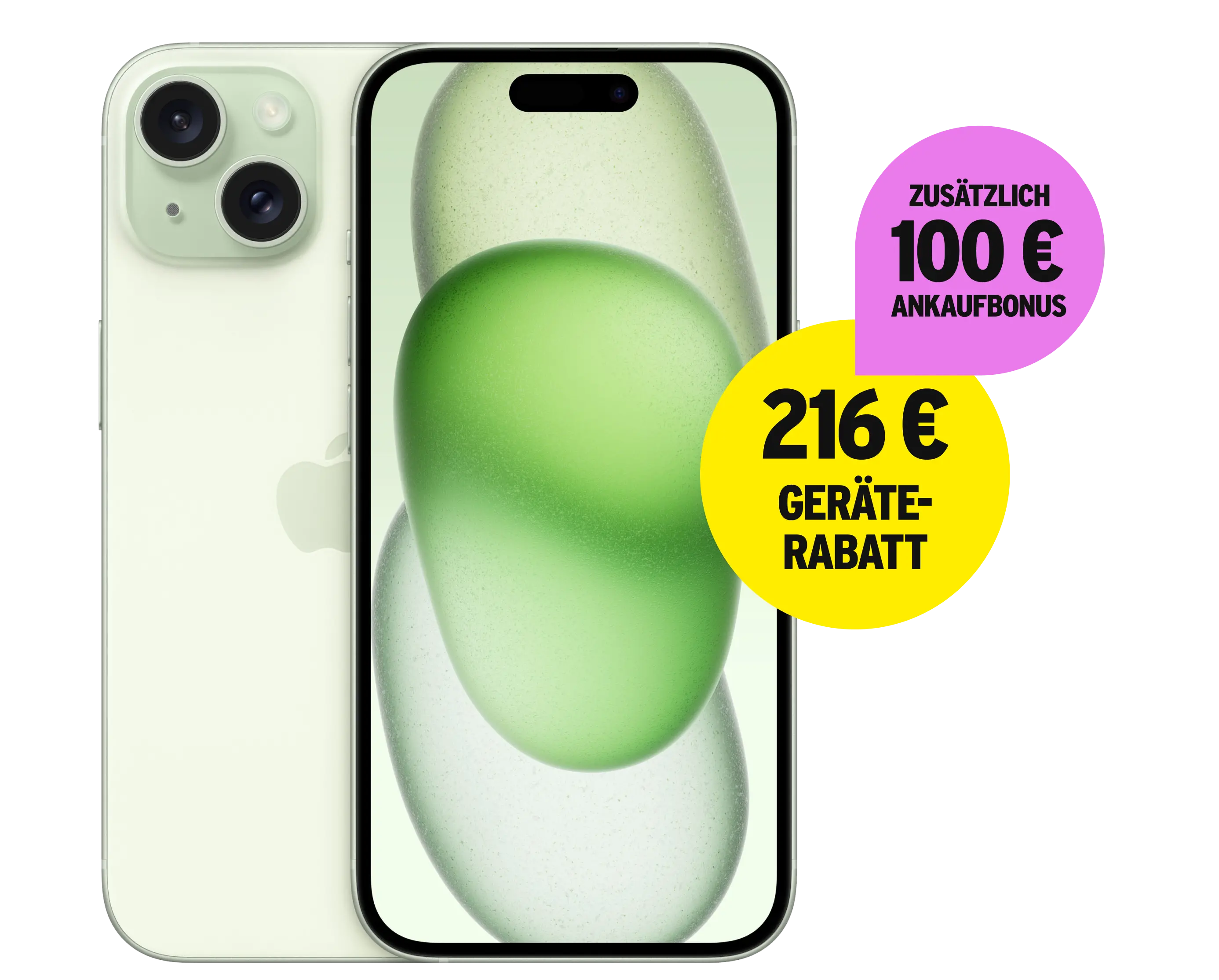 216 € Geräterabatt und zusätzlich 100 € Ankaufbonus