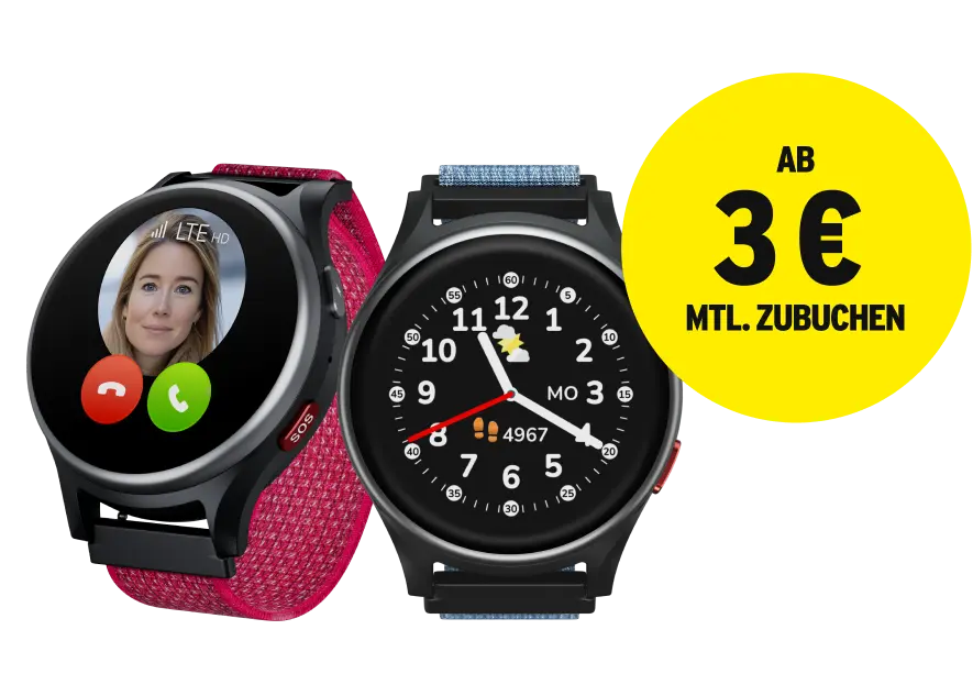 Anio 6 in Hibiskus und Blau ab 3 € monatlich zubuchen.