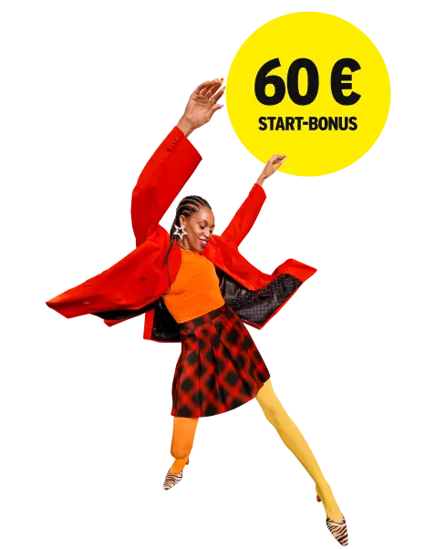 60 € Start-Bonus.