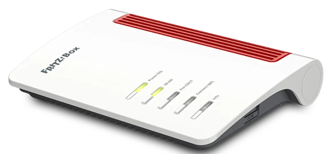 Schräge Vorderansicht Fritz!Box 7530 AX.