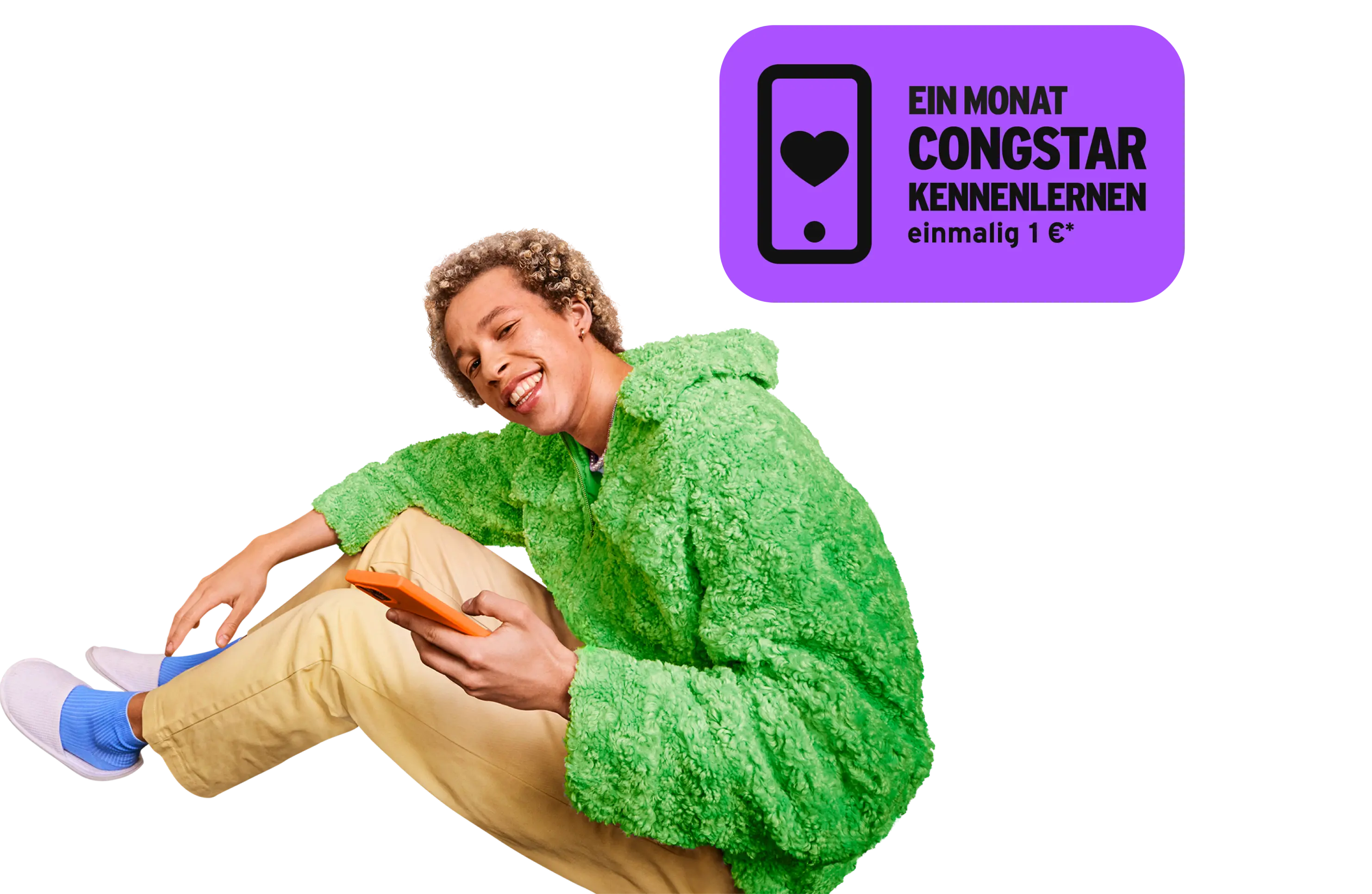 Einen Monat congstar kennenlernen für 1 €