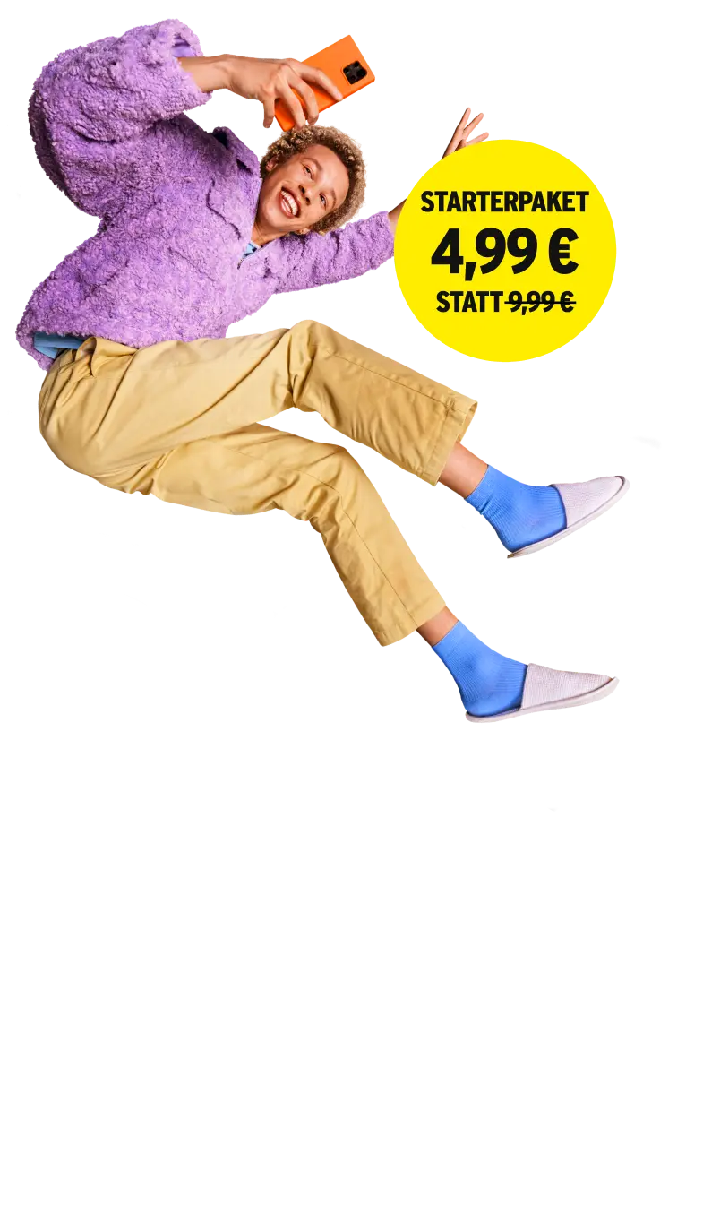 Starterpaket 4,99 € statt 9,99 €