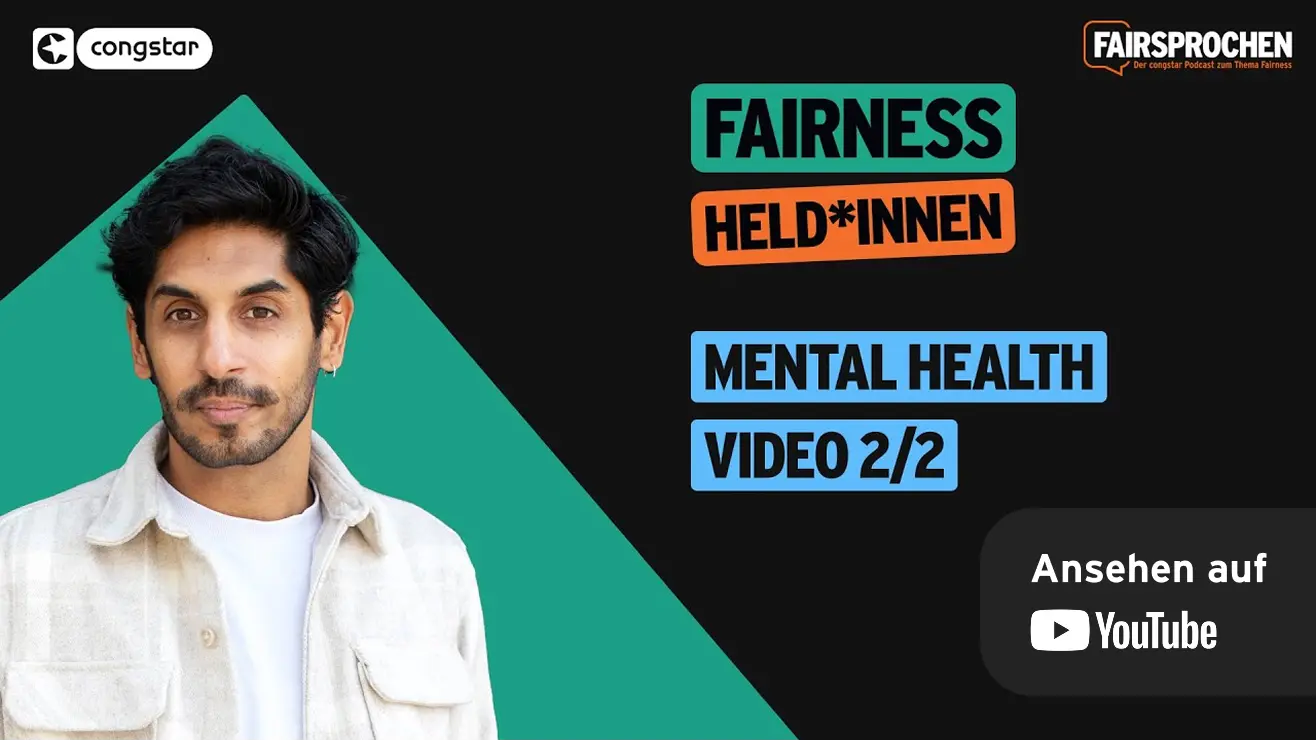 Vorschaubild zum YouTube-Video von congstar: Fairnessheld*innen - Mental Health Teil 2. Ansehen auf YouTube.