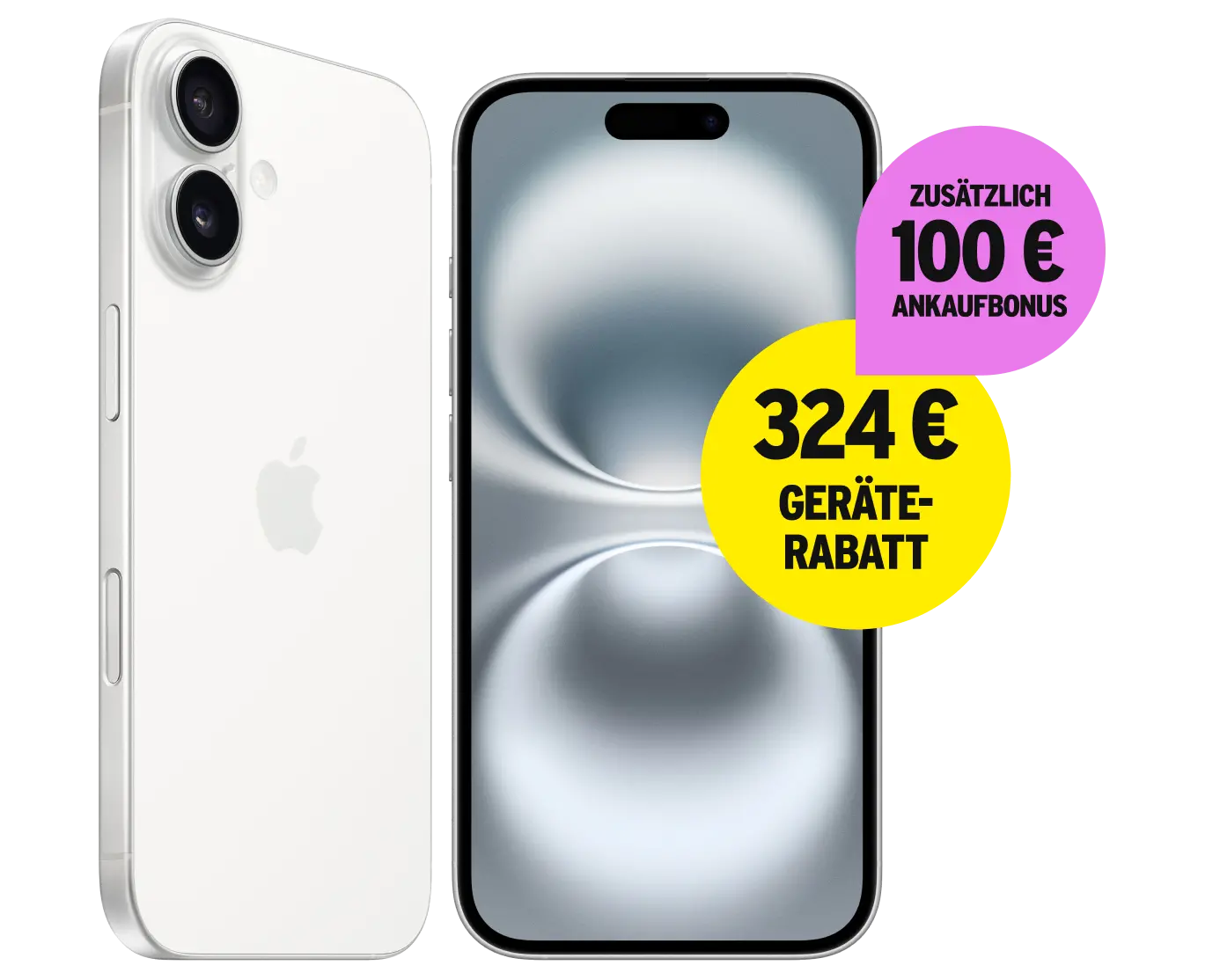 324 € Geräterabatt und zusätzlich 100 € Ankaufbonus