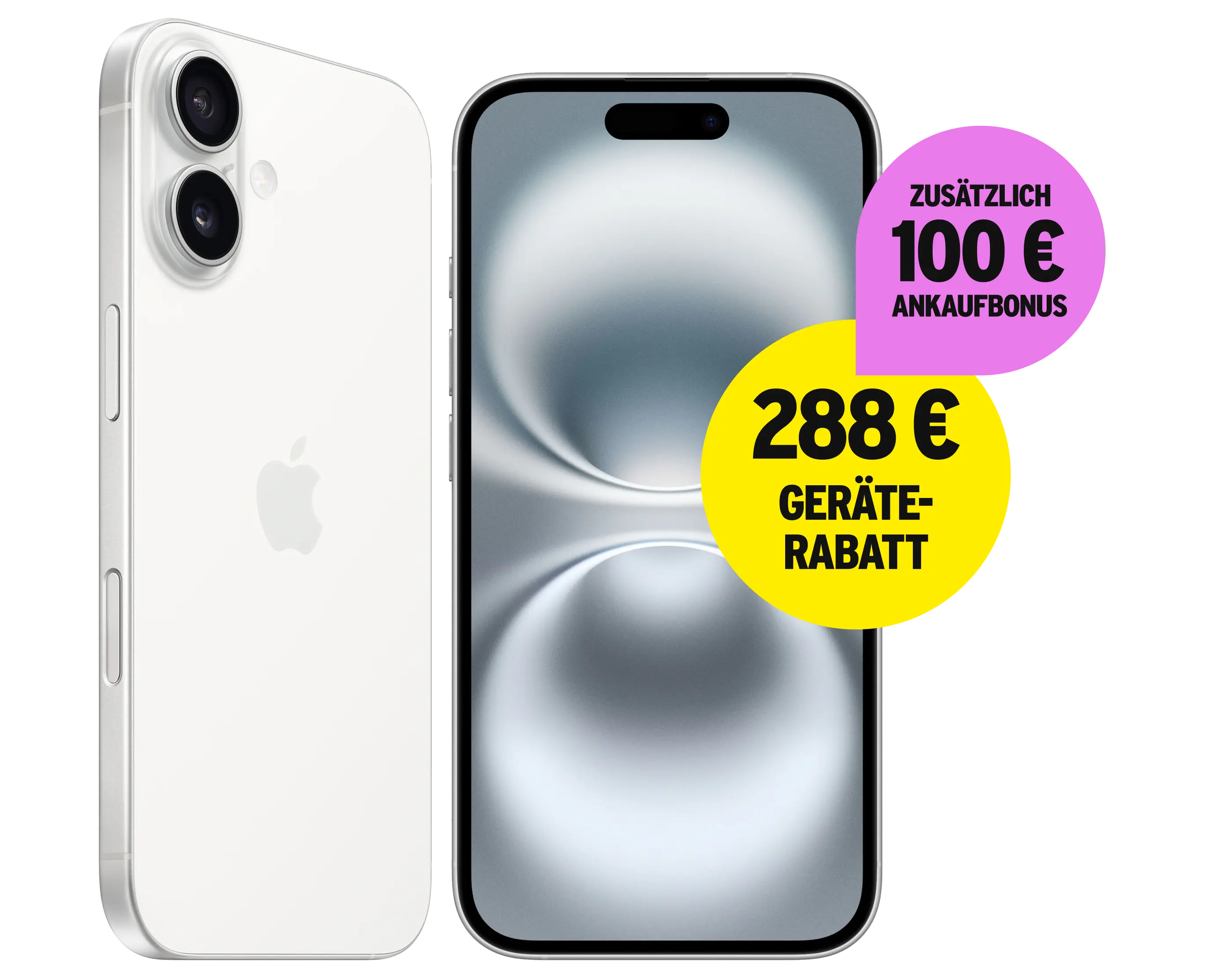 288 € Geräterabatt und zusätzlich 100 € Ankaufbonus