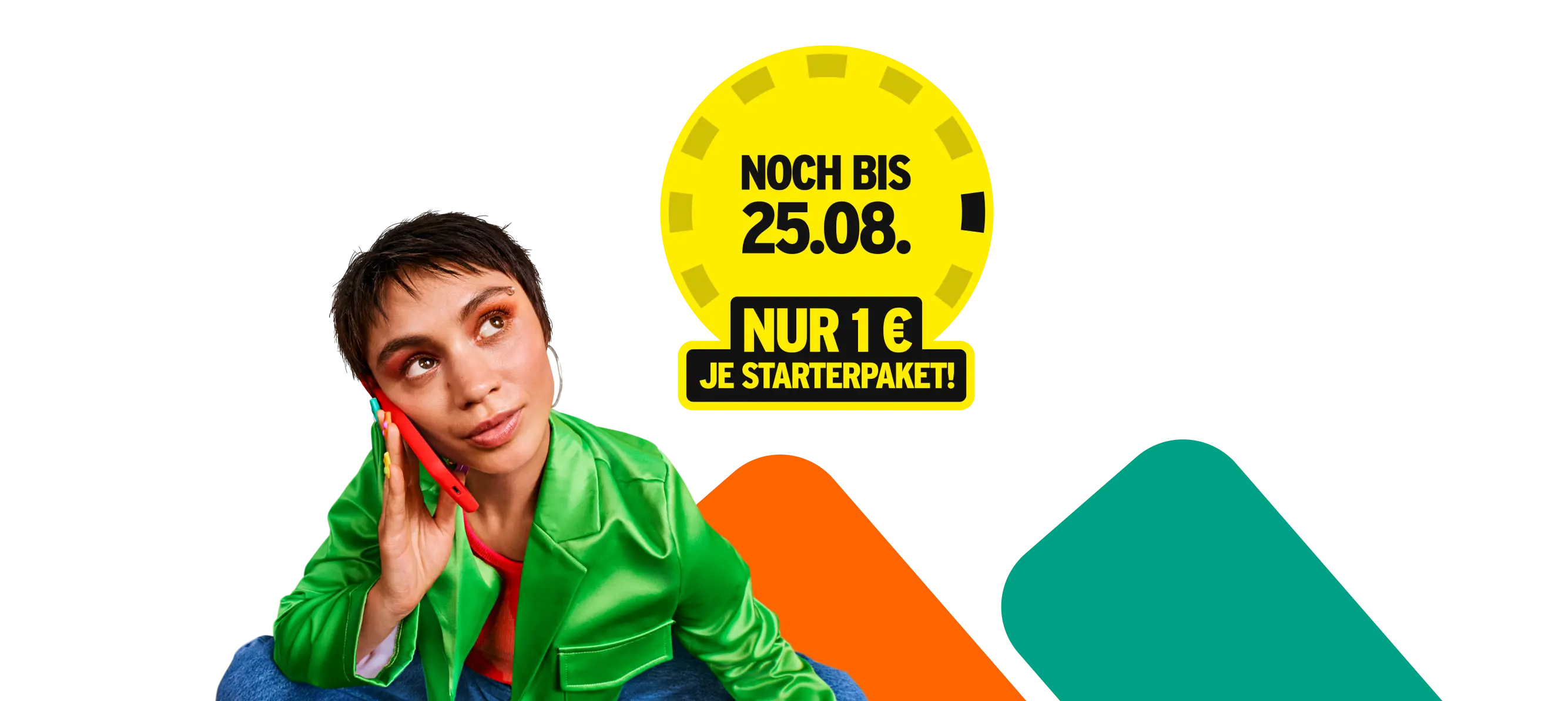 Noch bis 25.08.: 1 € je Starterpaket