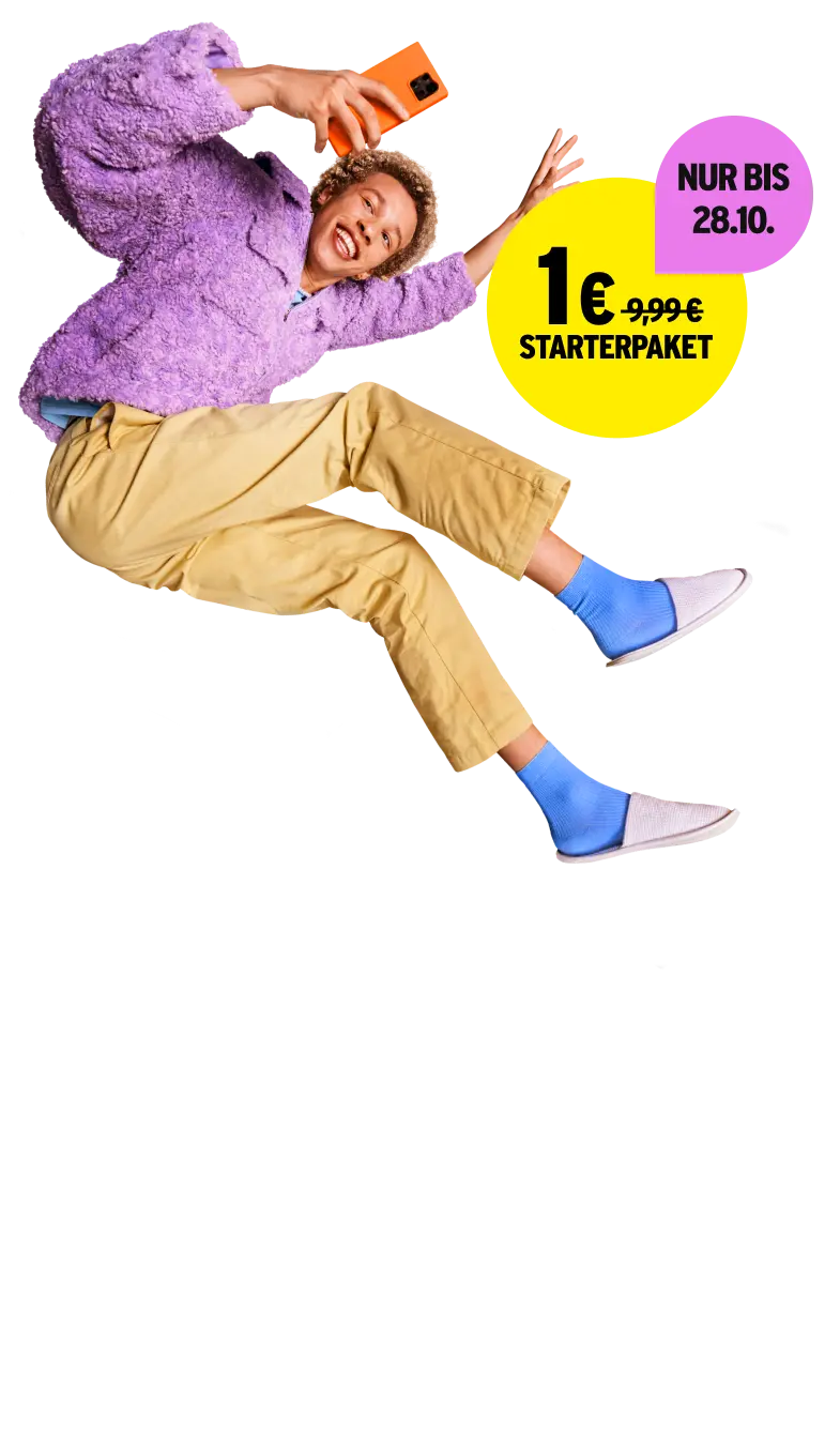 Starterpaket 1 € statt 9,99 €. Nur bis 28.10.