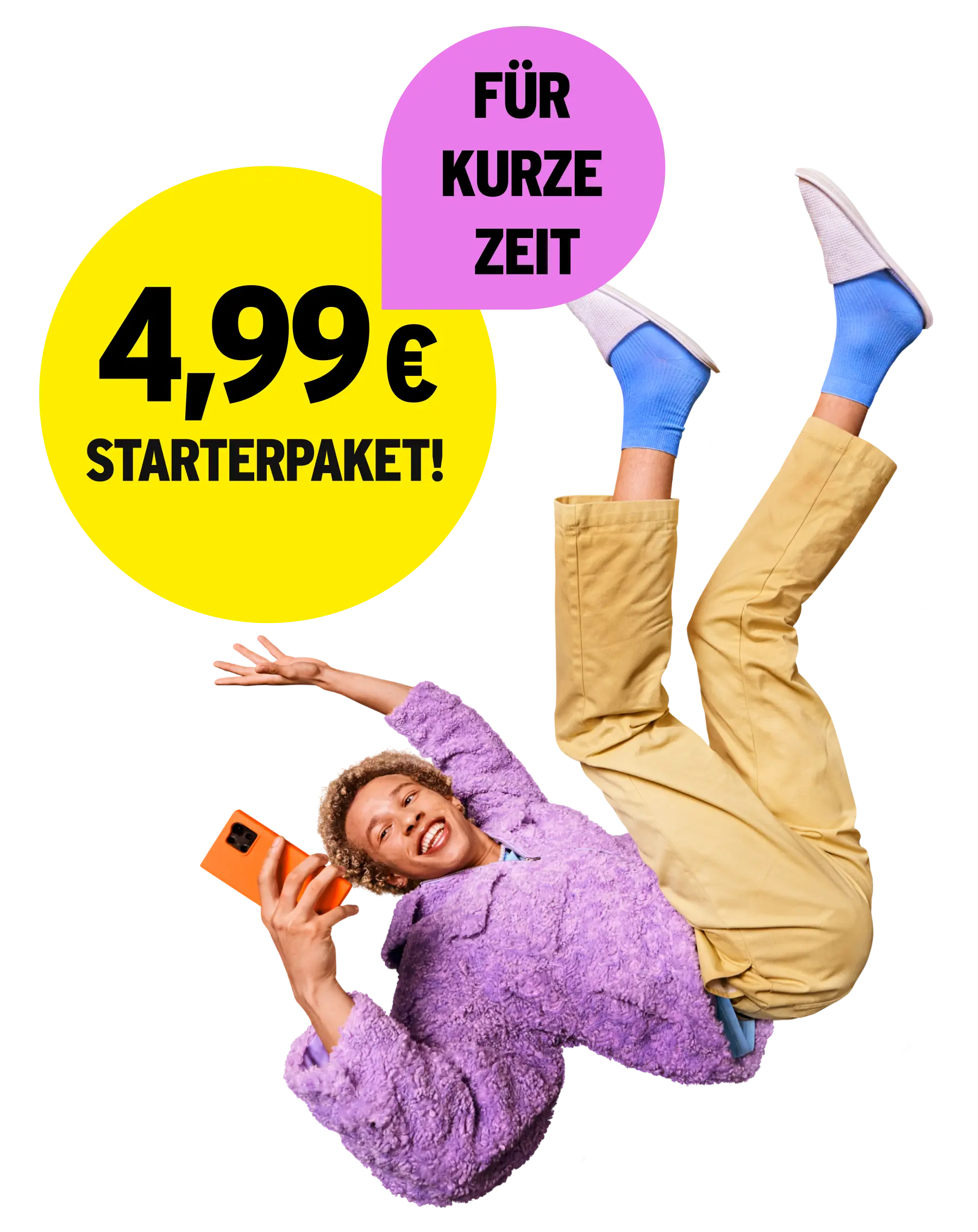 4,99 € Starterpaket – für kurze Zeit