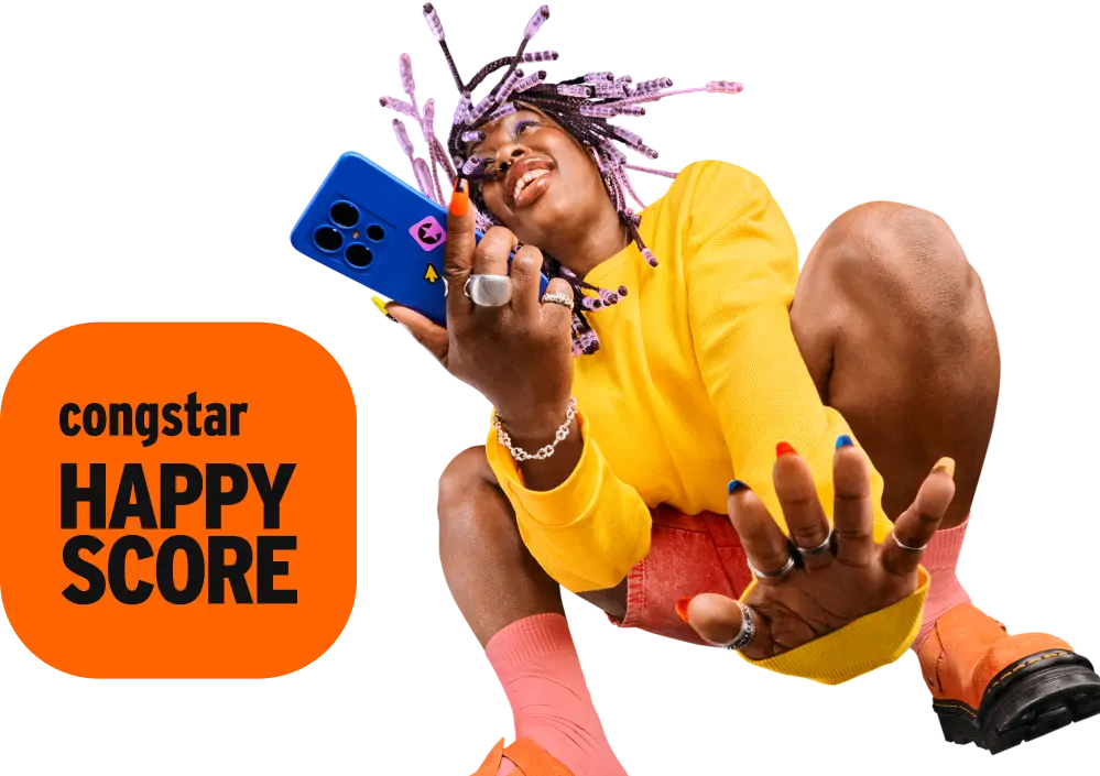 congstar Happy Score.