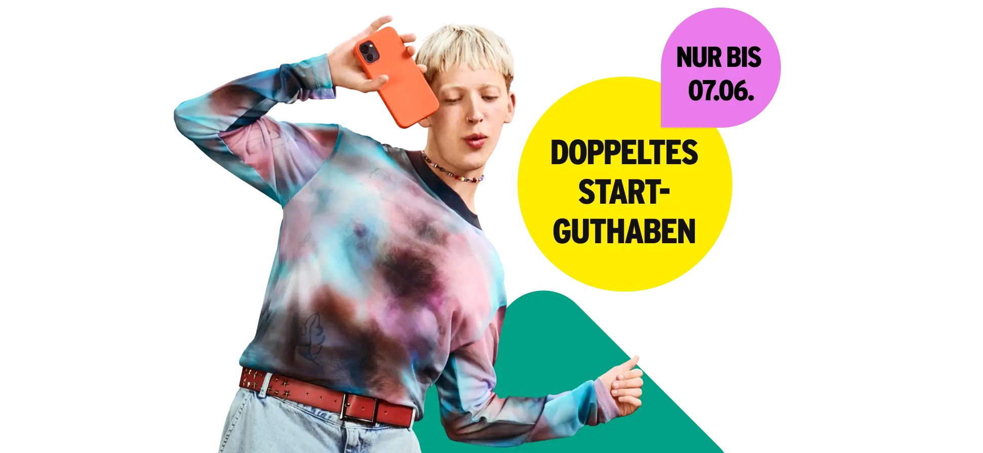 Nur bis 07.06.: Doppeltes Startguthaben.