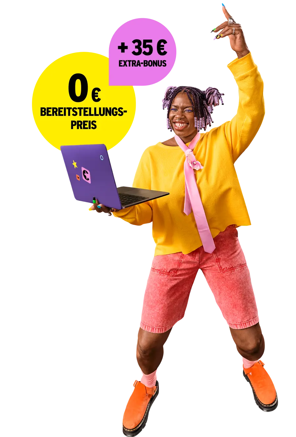 0 € Bereitstellungspreis + 35 € Extra-Bonus.