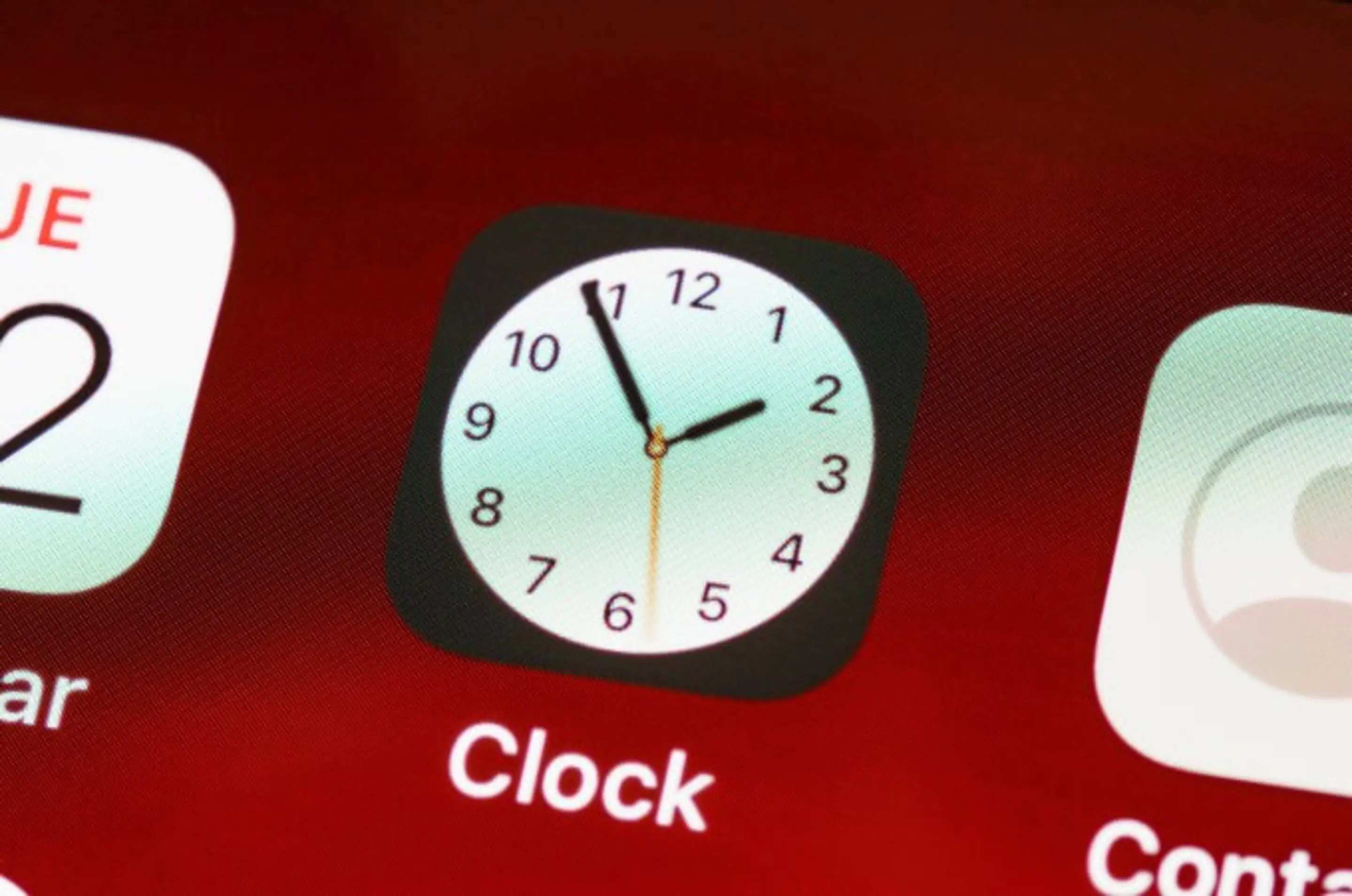 iPhone Uhr-App