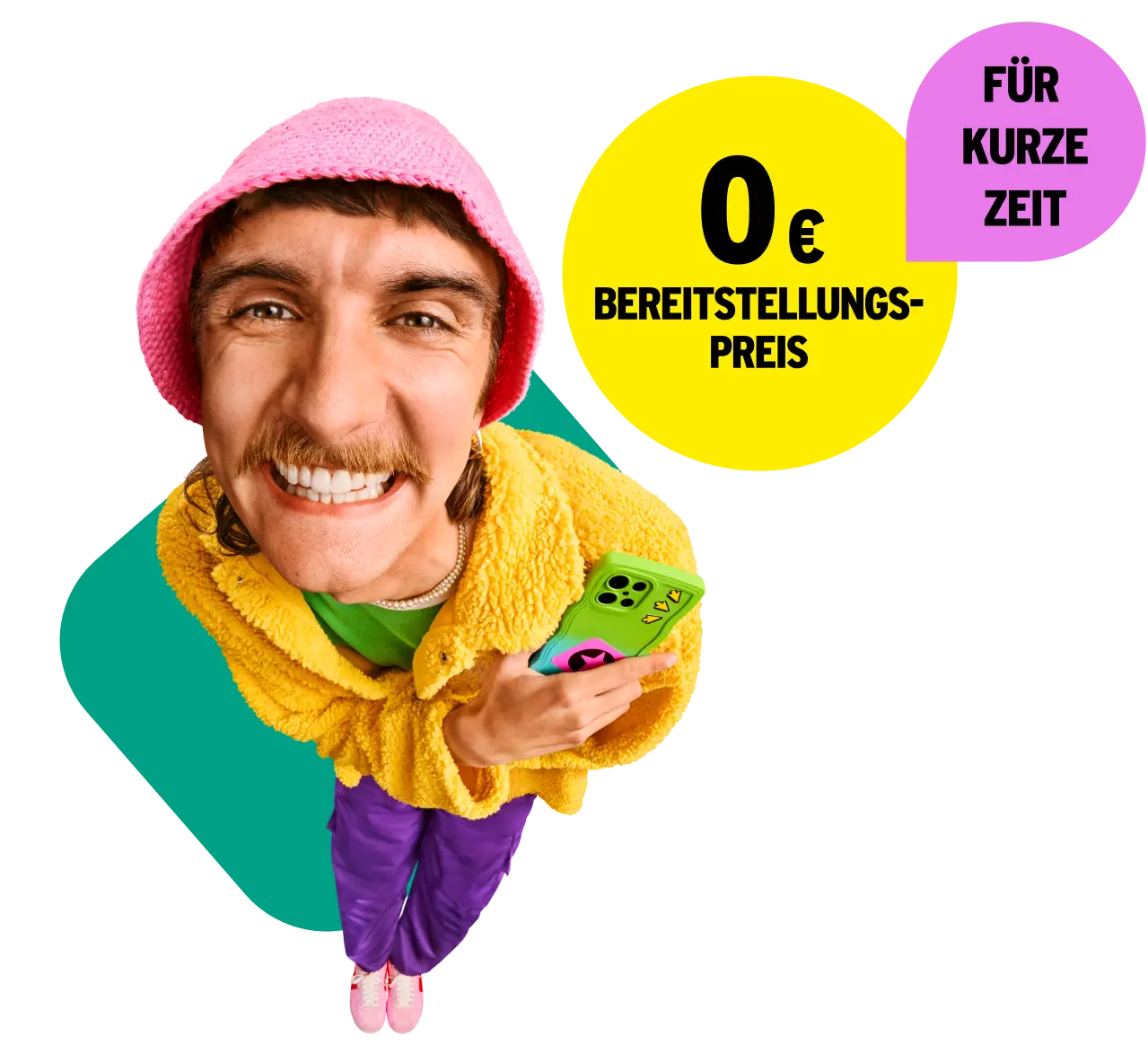 Für kurze Zeit: 0 € Bereitstellungspreis