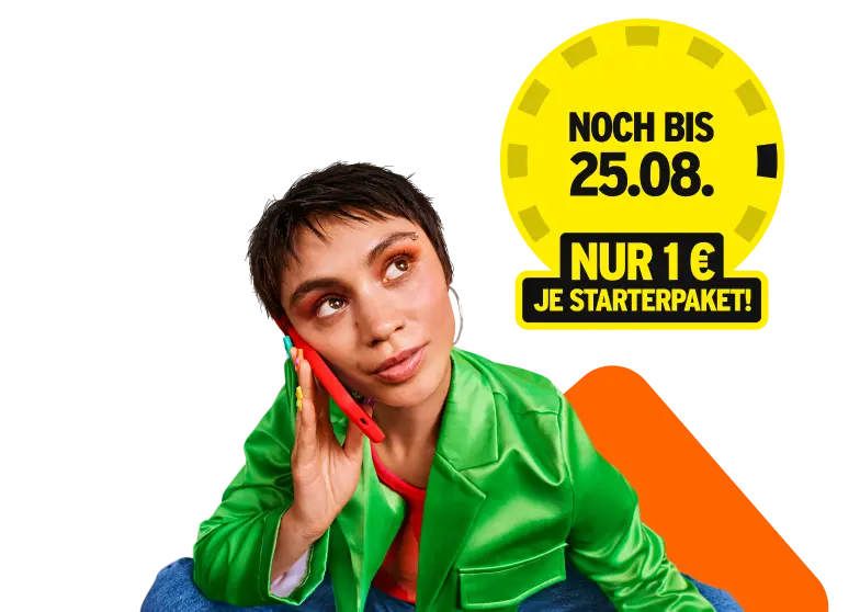 Noch bis 25.08.: 1 € je Starterpaket