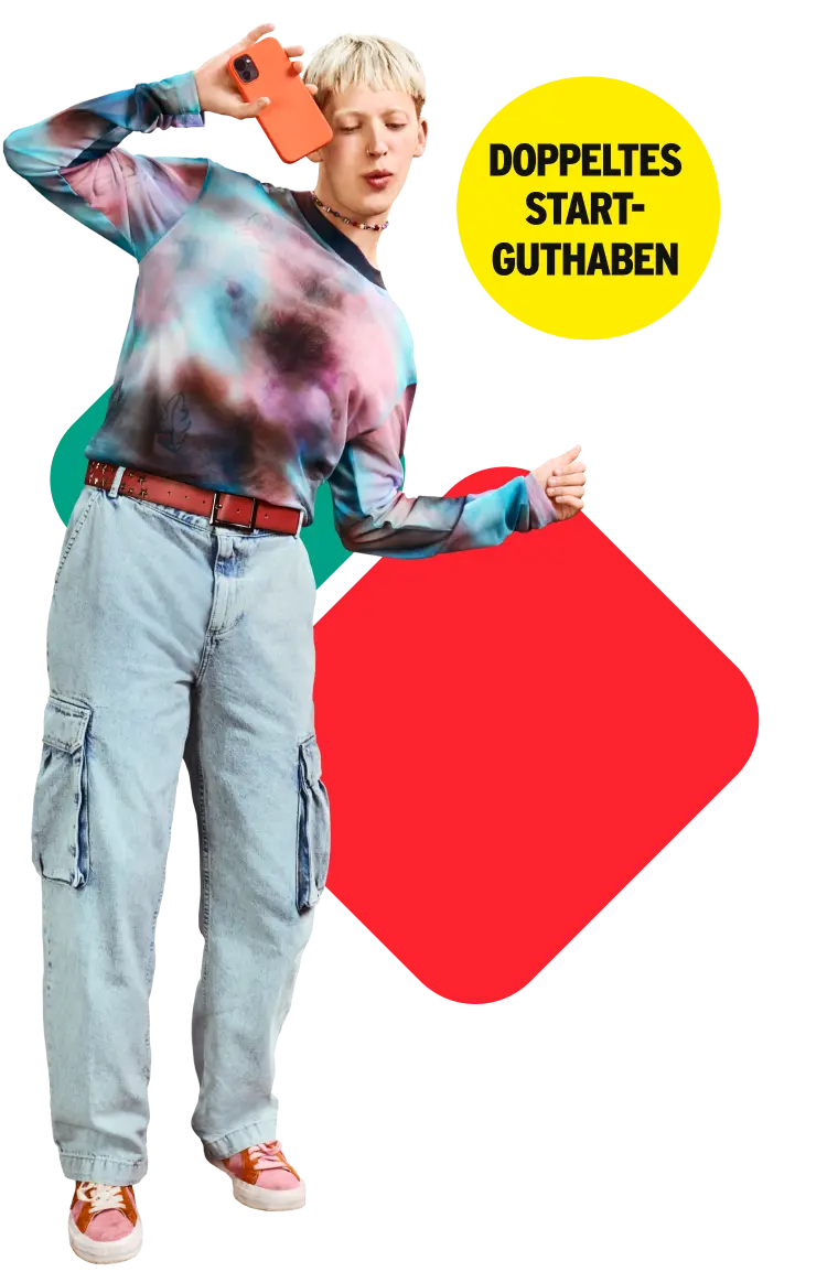 Doppeltes Startguthaben.