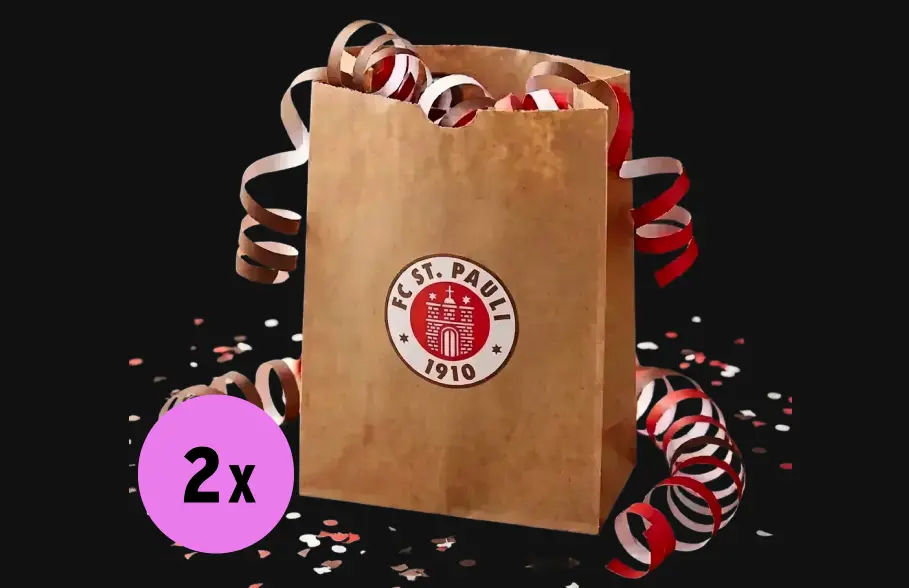 Gewinn: 2x FC St. Pauli Fanpaket groß