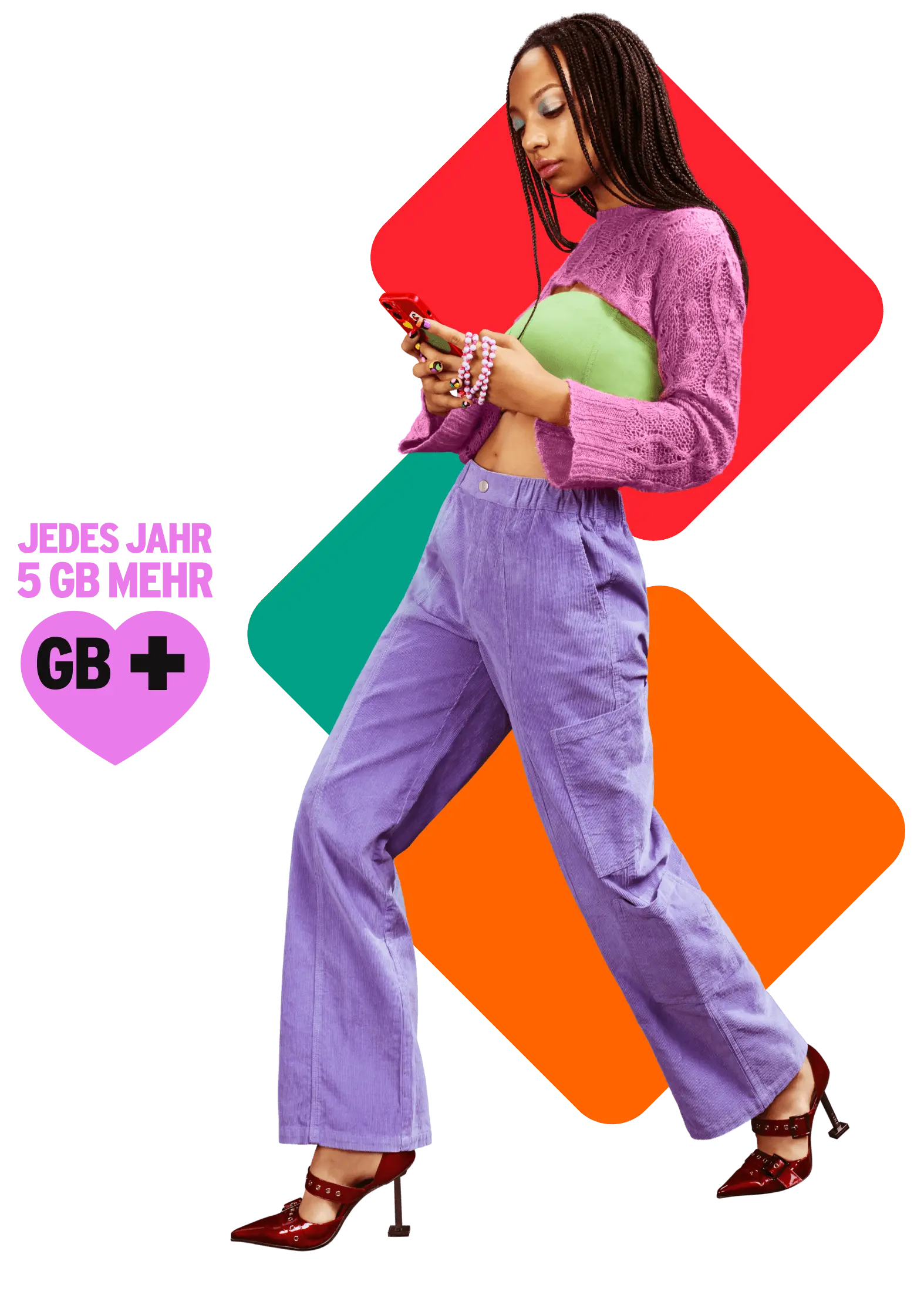 Jedes Jahr 5 GB mehr mit GB+.