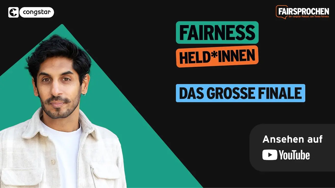 Vorschaubild zum YouTube-Video von congstar: Fairnessheld*innen - das große Finale. Ansehen auf YouTube.