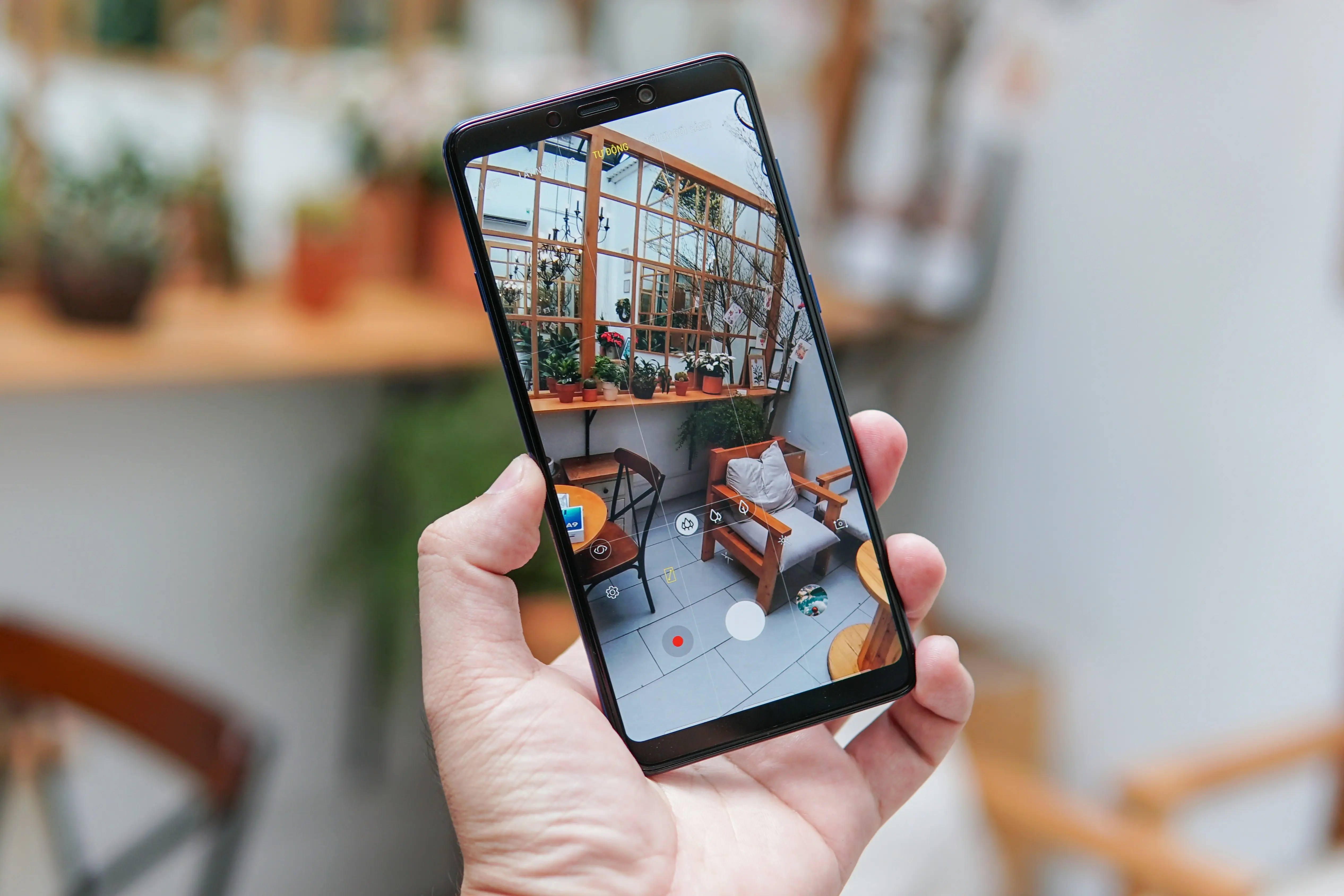 Person macht ein Foto