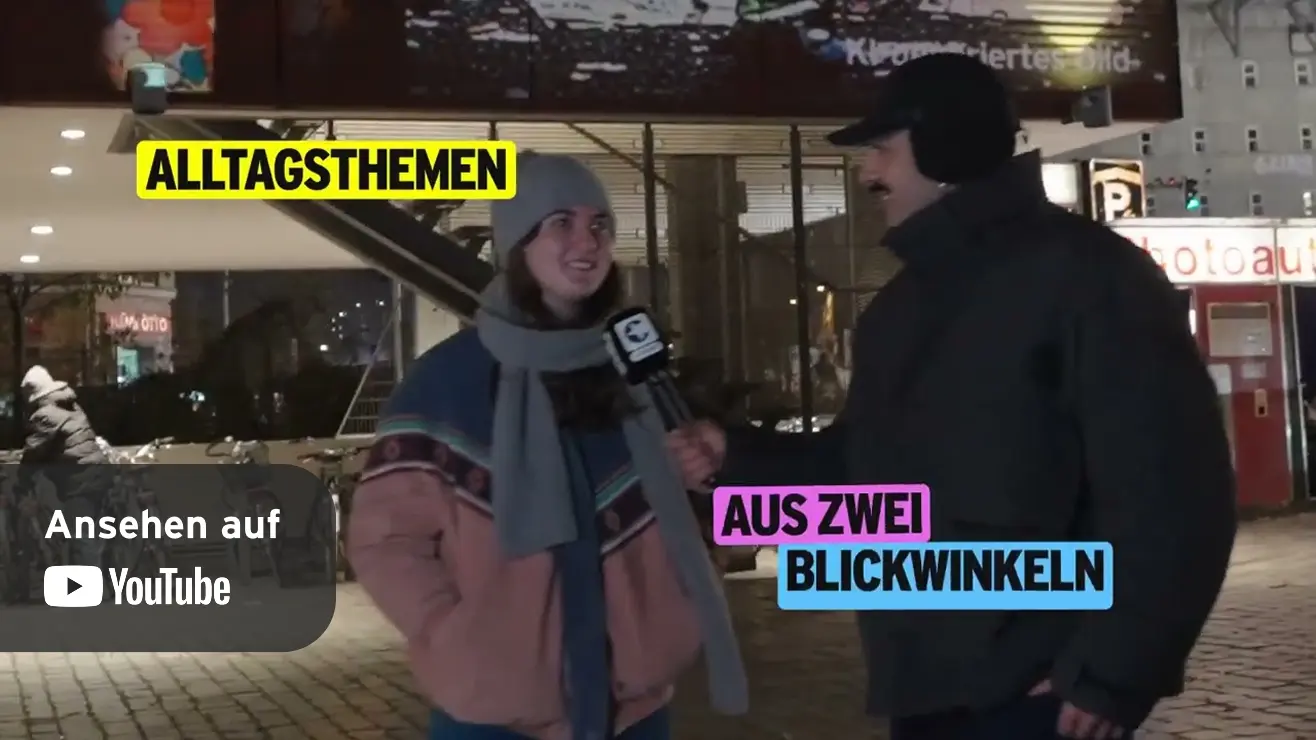 Vorschaubild zum YouTube-Video von congstar: Alltagsthemen aus zwei Blickwinkeln. Ansehen auf YouTube.