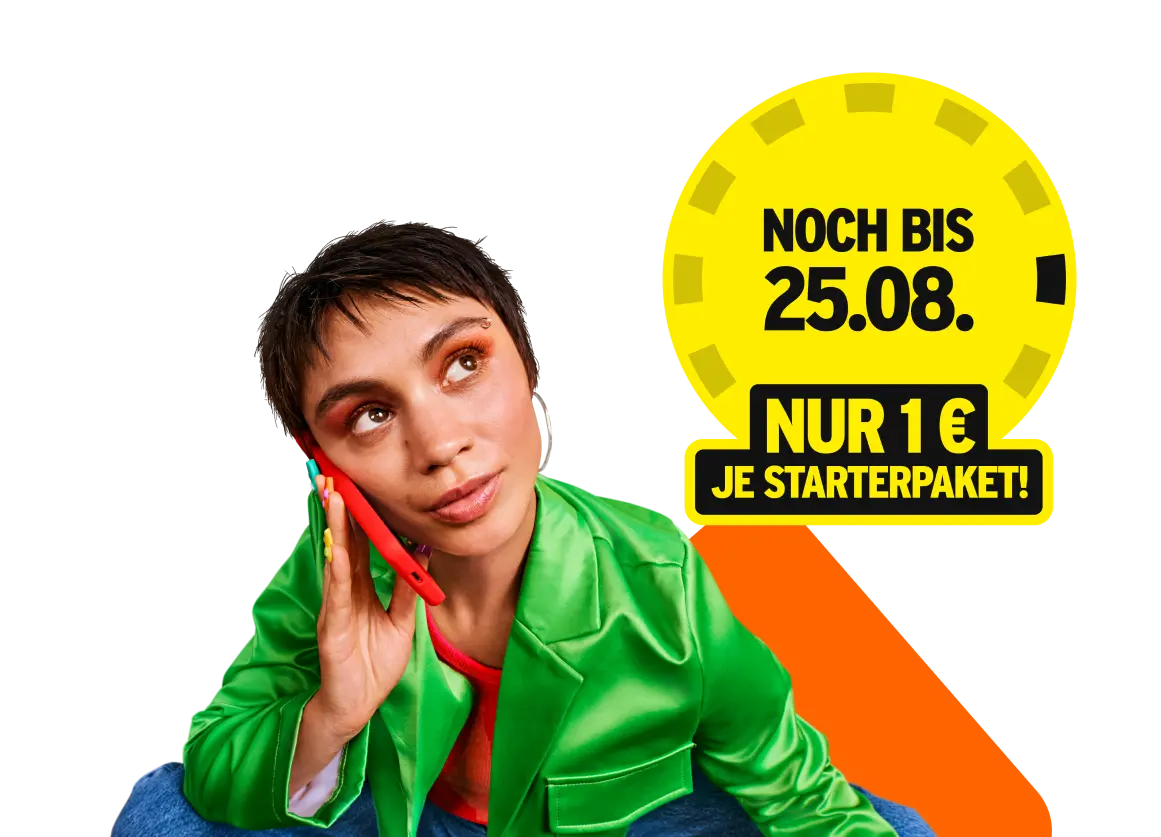 Noch bis 25.08.: 1 € je Starterpaket