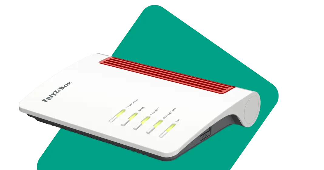 Vorderansicht Fritz!box 5530 AX.