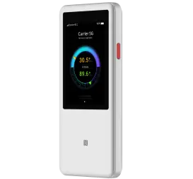 Seitliche Vorderansicht ZTE U60 HyperMobile 2 5G.