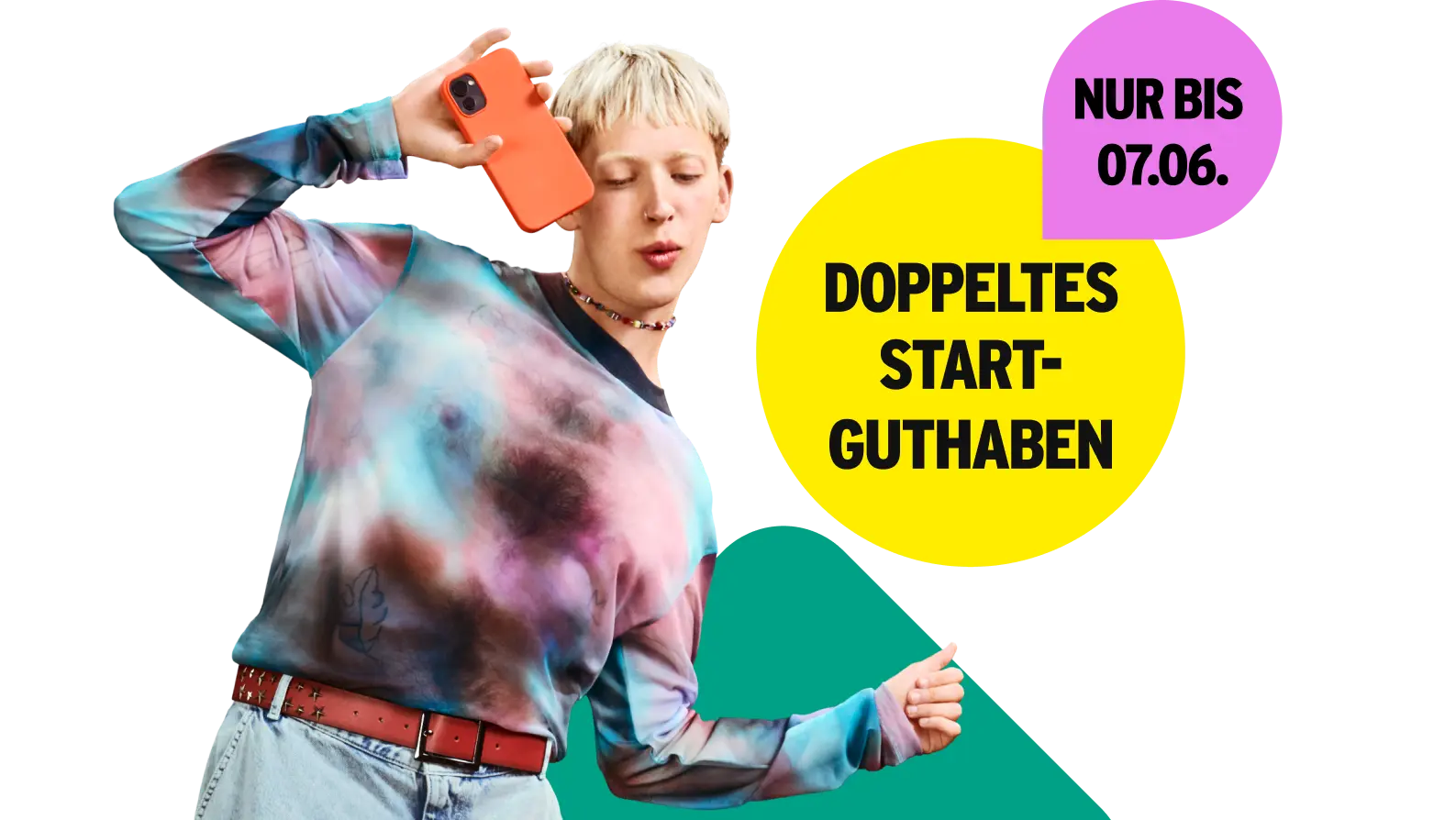 Nur bis 07.06.: Doppeltes Startguthaben.