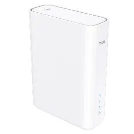 Schräge Vorderansicht 5G Router TCL HH506.
