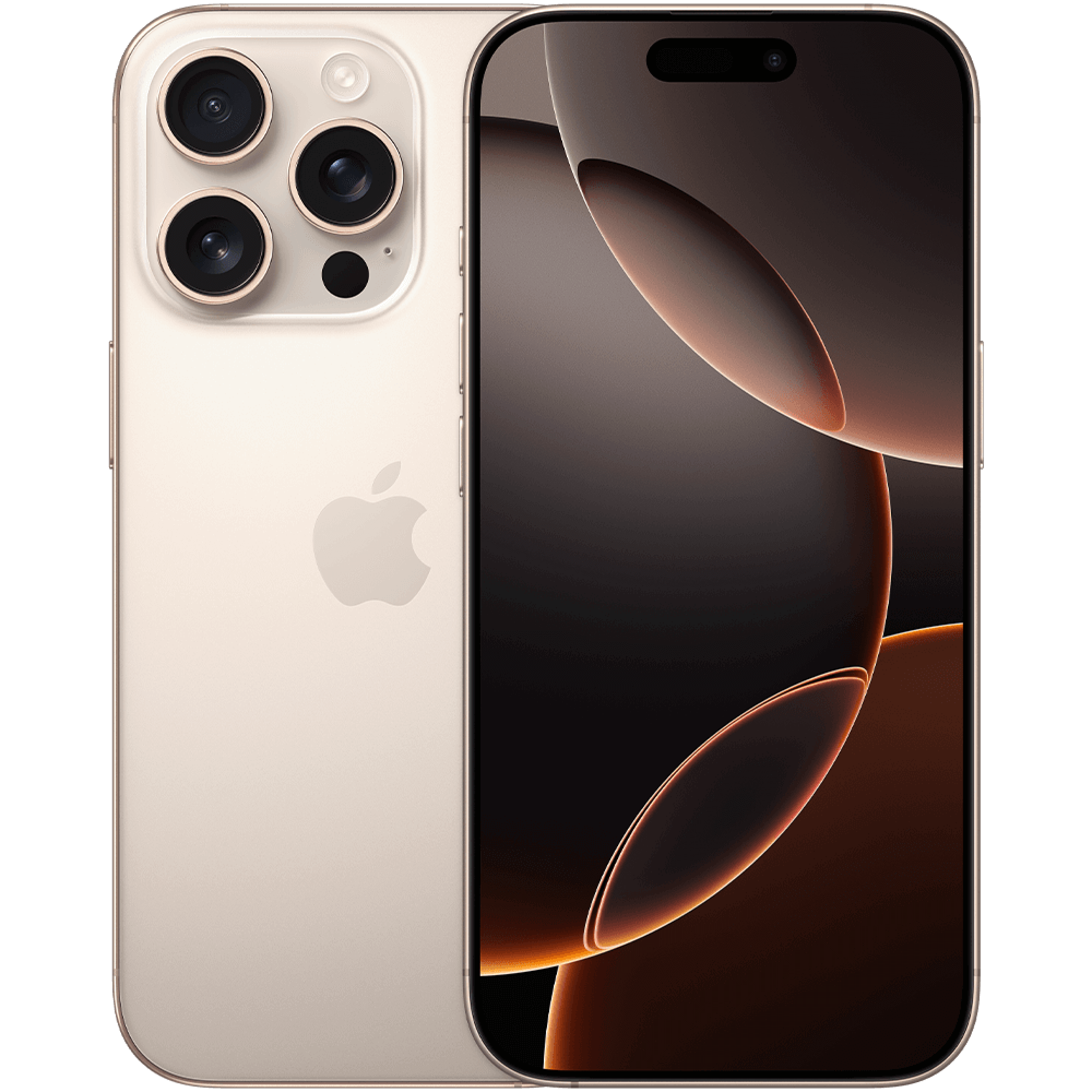 Apple iPhone 16 Pro 256 GB titan wüstensand mit Allnet Flat L mit GB+