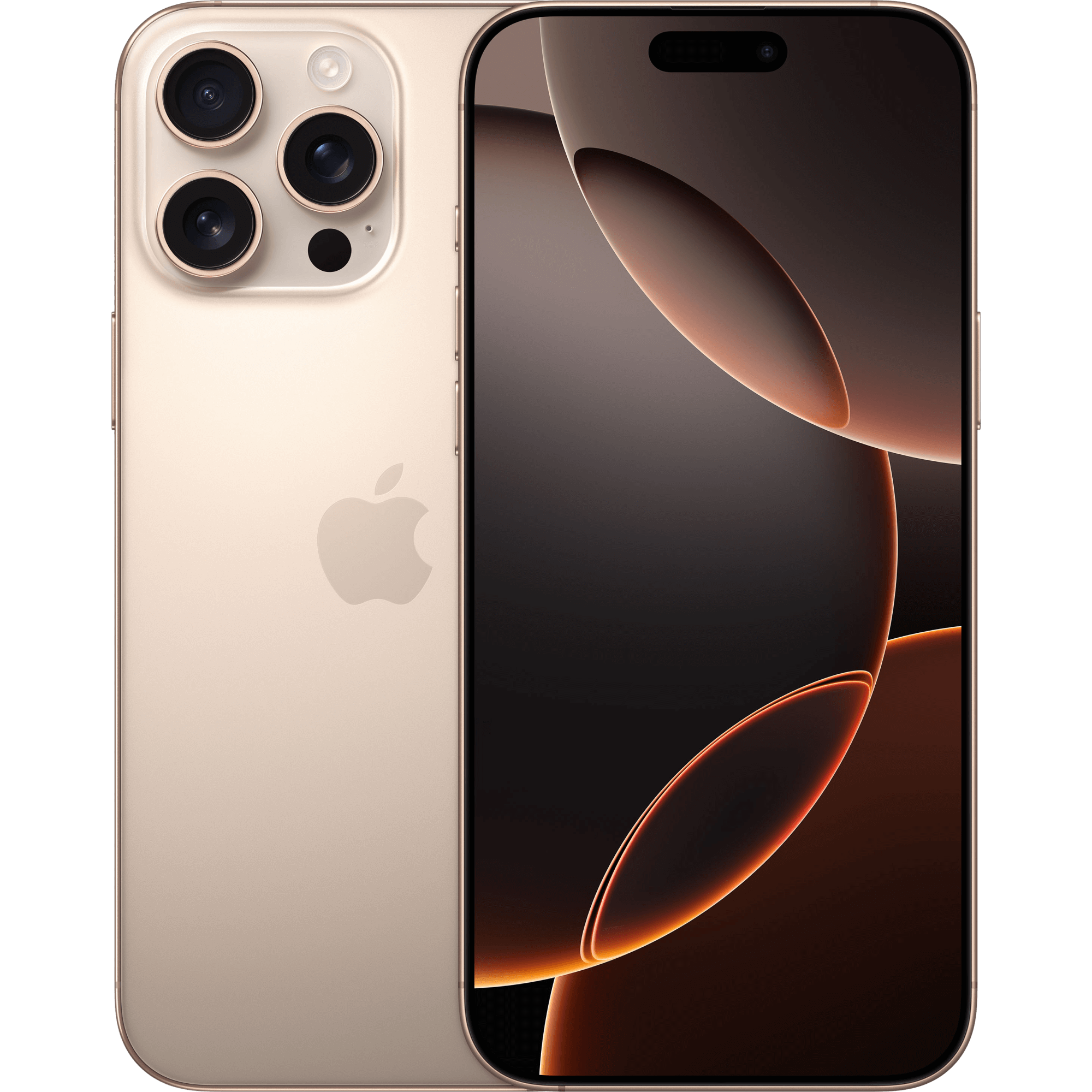 Apple iPhone 16 Pro Max 256 GB titan wüstensand mit Allnet Flat M Flex mit GB+