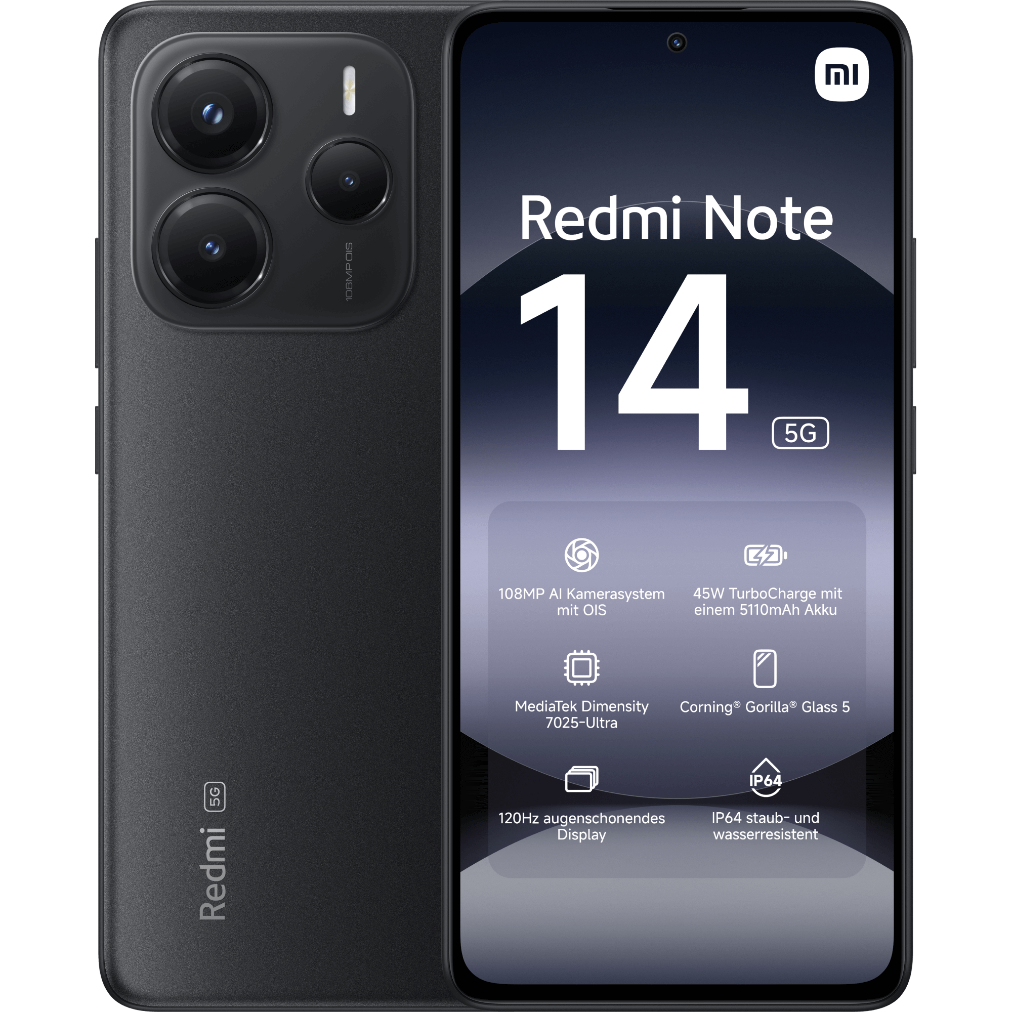 Xiaomi Redmi Note 14 5G 256 GB midnight black mit Allnet Flat L mit GB+. Xiaomi Redmi Note 14 5G 256 GB midnight black mit Allnet Flat L mit GB+ <![CDATA[Halte atemberaubende Momente mit der hochauflösenden 108MP Hauptkamera fest – zoome, schneide und kom Sicherungsgriff,Der günstig Kaufen-Xiaomi Redmi Note 14 5G 256 GB midnight black mit Allnet Flat L mit GB+. Xiaomi Redmi Note 14 5G 256 GB midnight black mit Allnet Flat L mit GB+ <![CDATA[Halte atemberaubende Momente mit der hochauflösenden 108MP Hauptkamera fest – zoome, schneide und kom