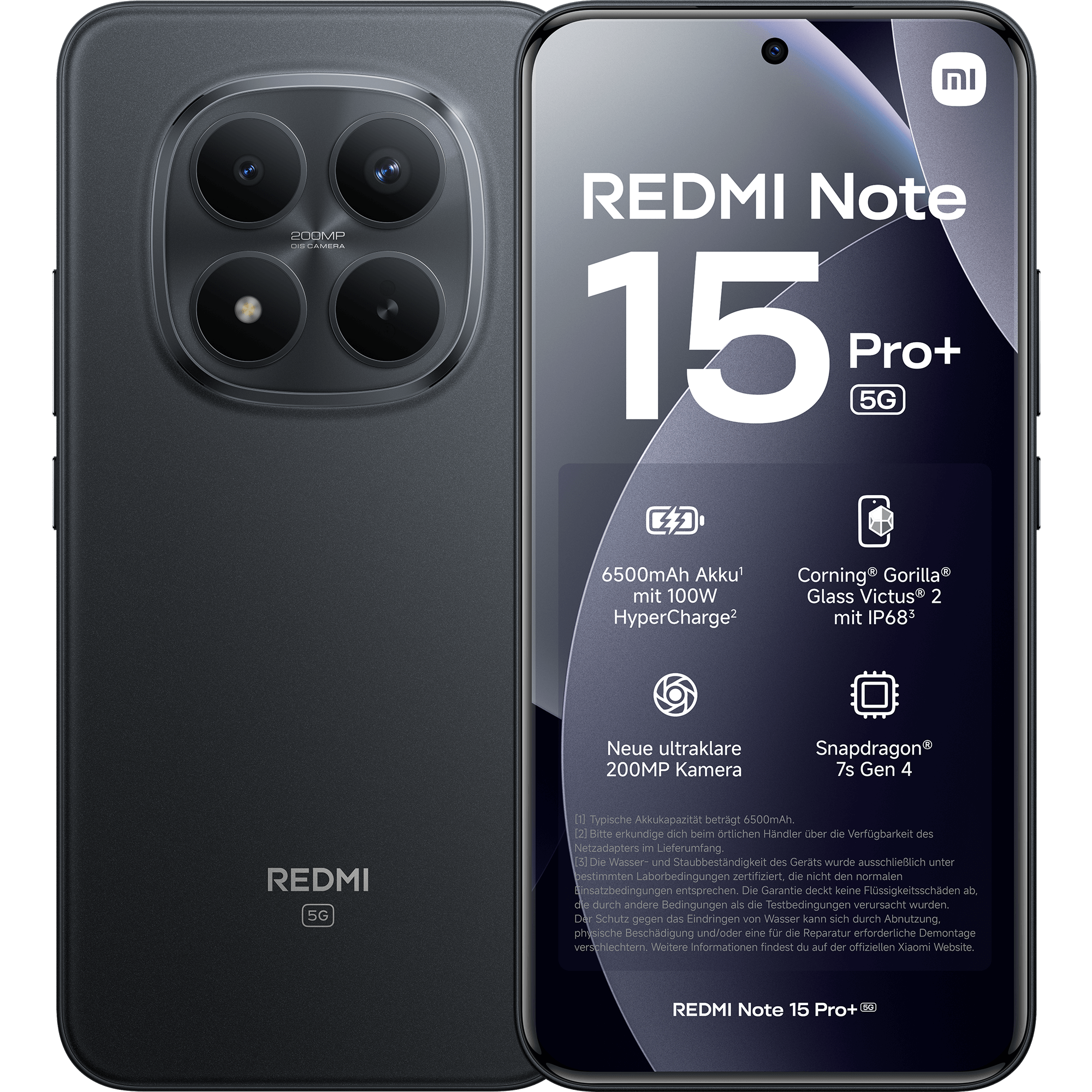 Xiaomi Redmi Note 15 Pro+ 5G Black 8 Gb + 256 Gb - Image 3