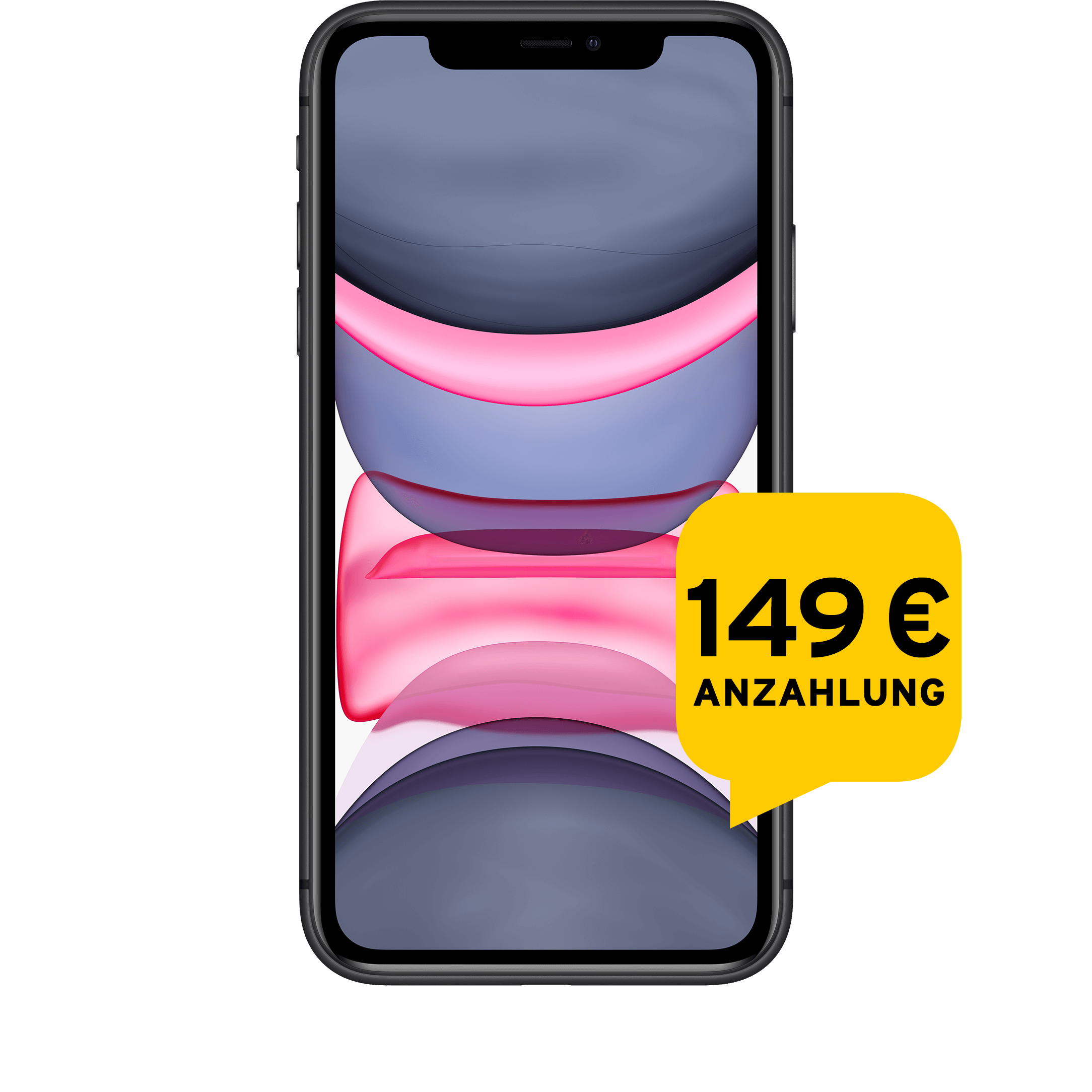 Günstig Kaufen beim Preisvergleich-Apple iPhone 11 256 GB schwarz Aktion mit Allnet Flat L 
