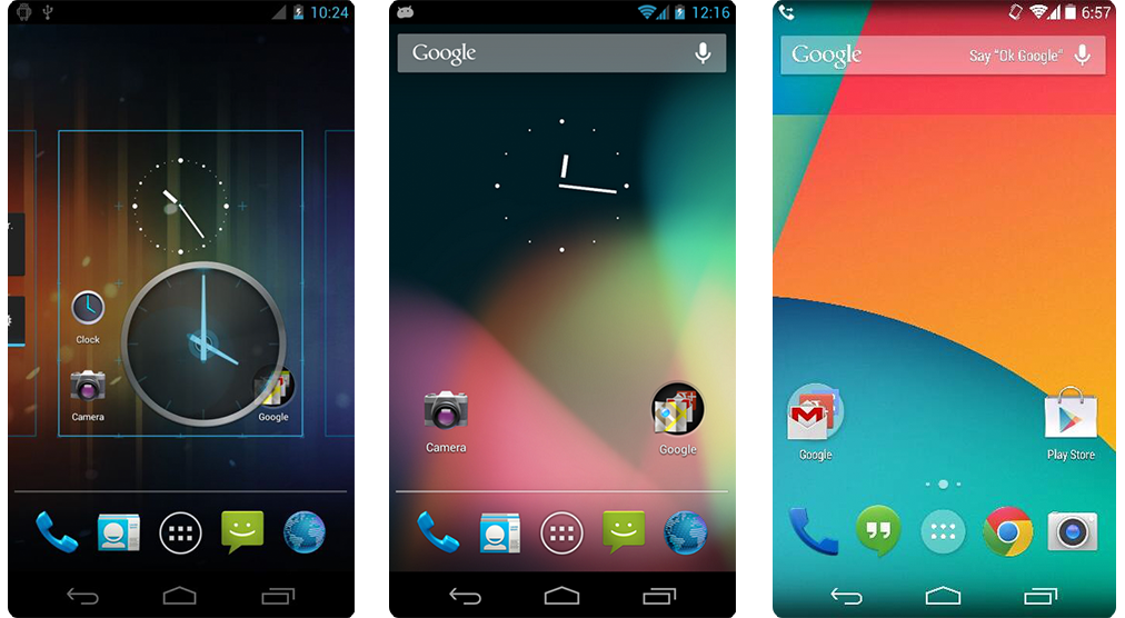 Android Ice Cream Sandwich, Android Jelly Bean, Android Kitkat Android Ice Cream Sandwich, Android Jelly Bean, Android Kitkat