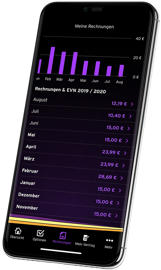 congstar App - Rechnung einsehen congstar App - Rechnung einsehen